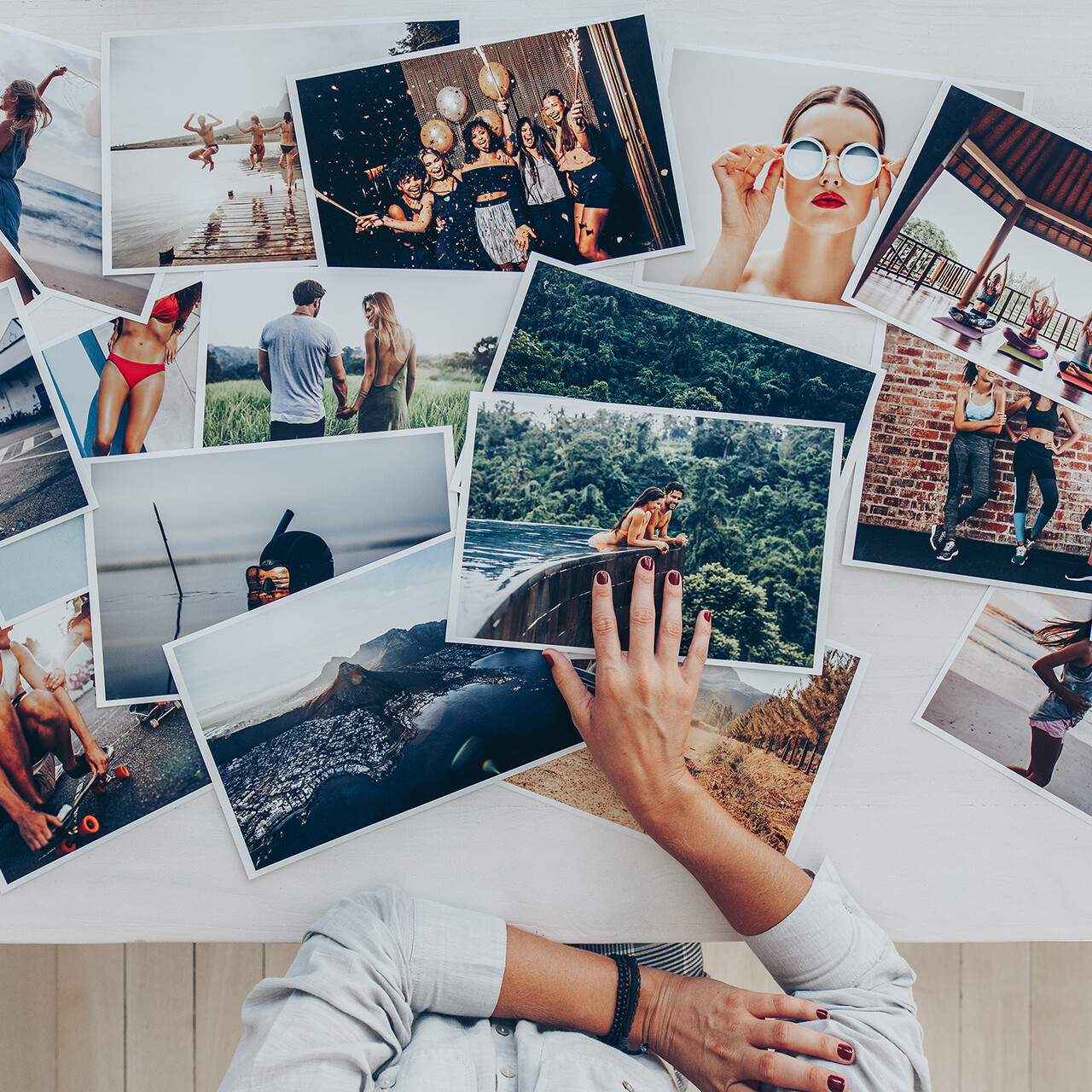 Choosing photos