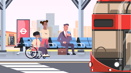 TfL day in a life animation